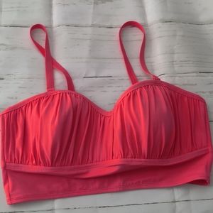 Pink Torrid Long line Bikini Top